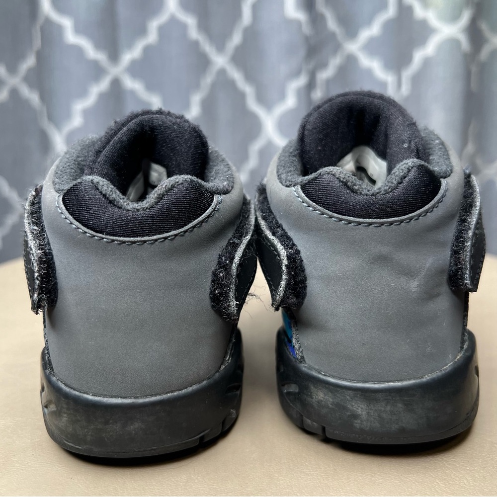 Nike Jordan VIII 8 Retro BT Aqua Black Baby Toddler Sneaker Shoes - Picture 5 of 8